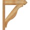 Ekena Millwork Funston Rough Sawn Arts and Crafts Outlooker, Western Red Cedar, 6"W x 22"D x 26"H OUT06X22X26FST03RWR - alternate 2